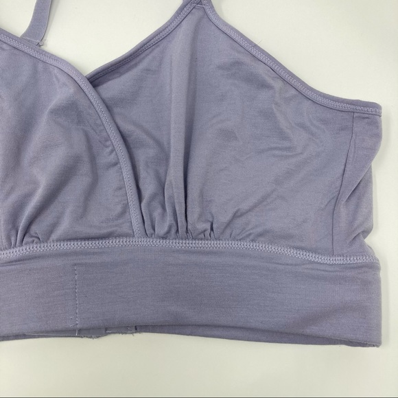 Storq Full Cup Bra Nursing Wireless Lilac - Picture 5 of 13